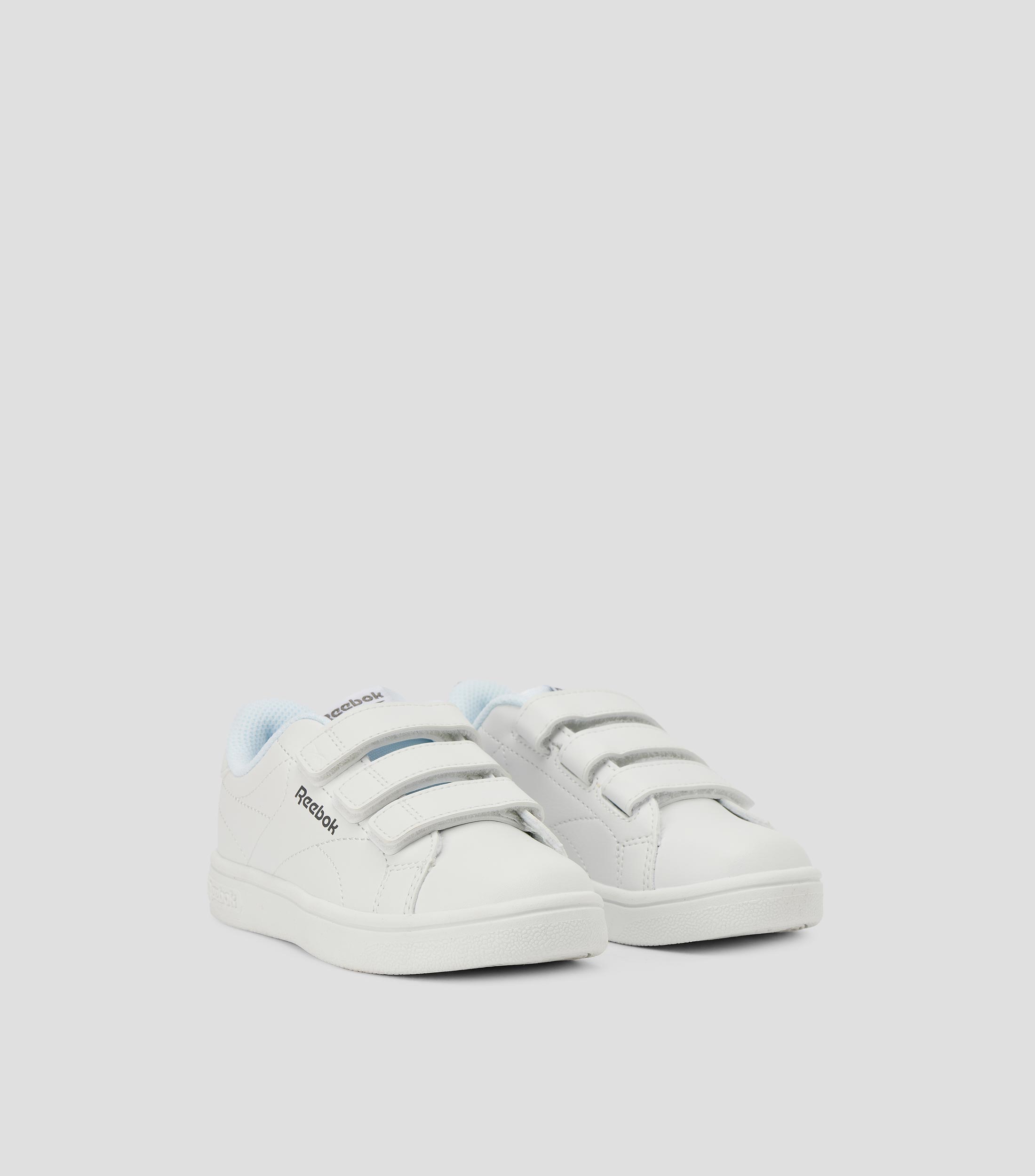 Tenis casuales Court Clean Hook & Loop Straps Niños